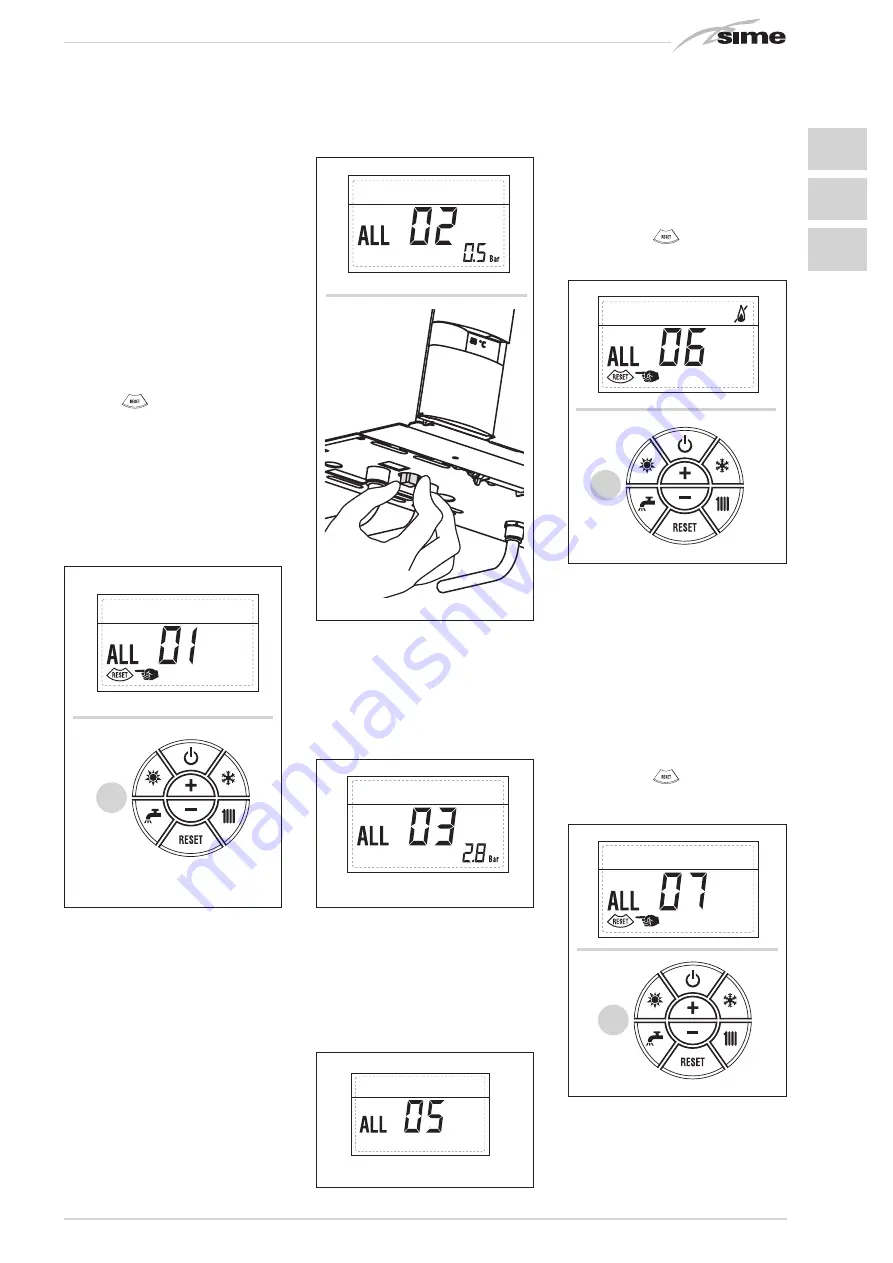 Sime Murelle 25/55 OF ErP Installer'S Instructions Download Page 87