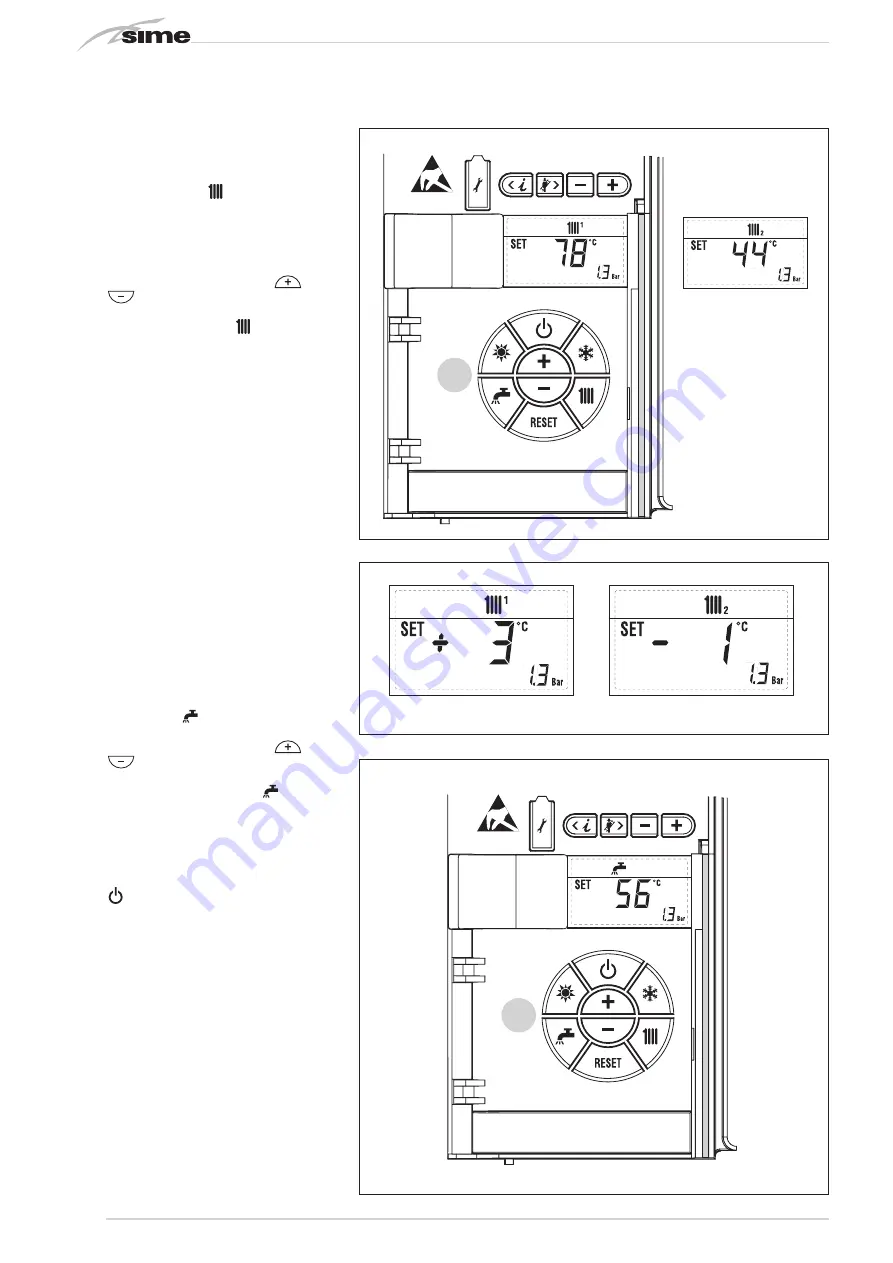 Sime Murelle 25/55 OF ErP Installer'S Instructions Download Page 90