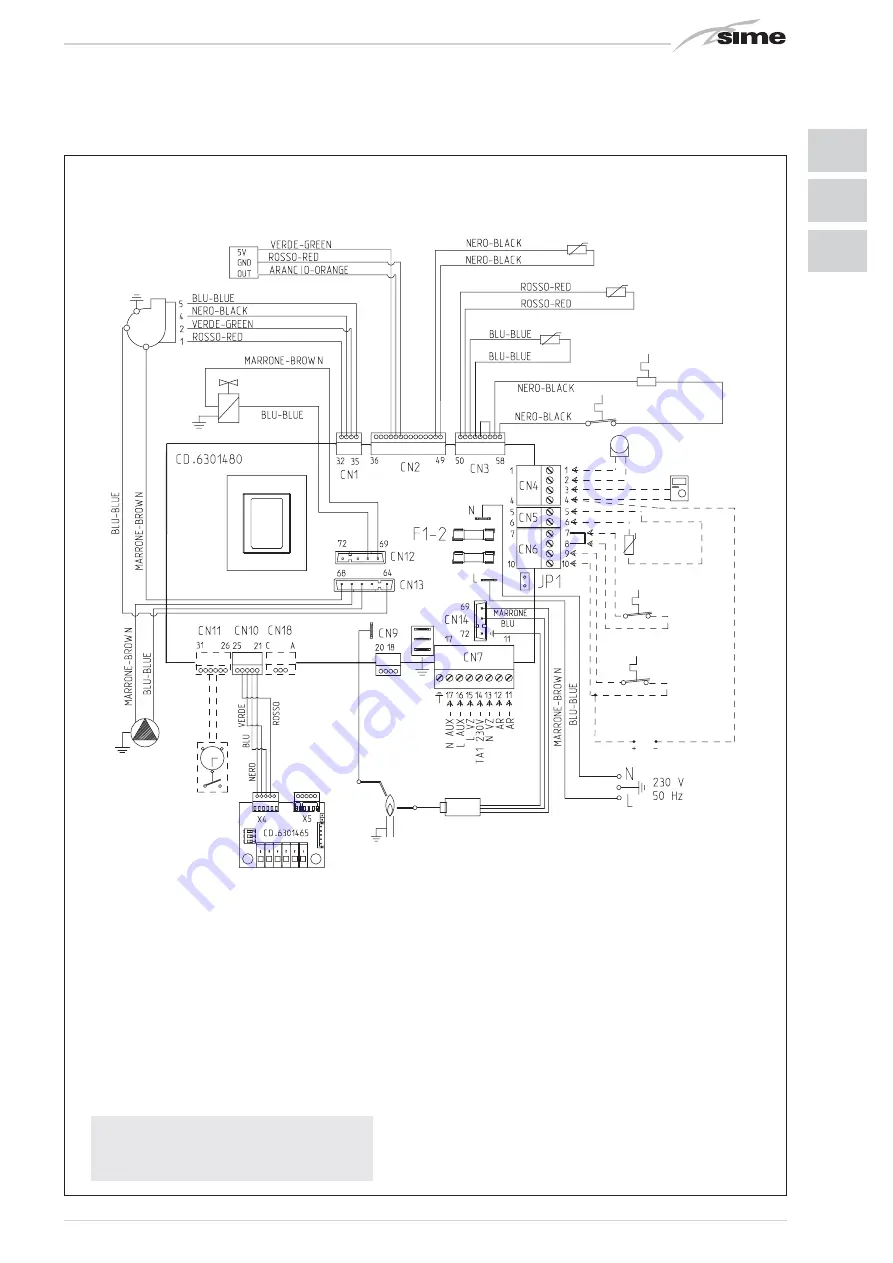 Sime MURELLE HE 110 R Manual Download Page 17