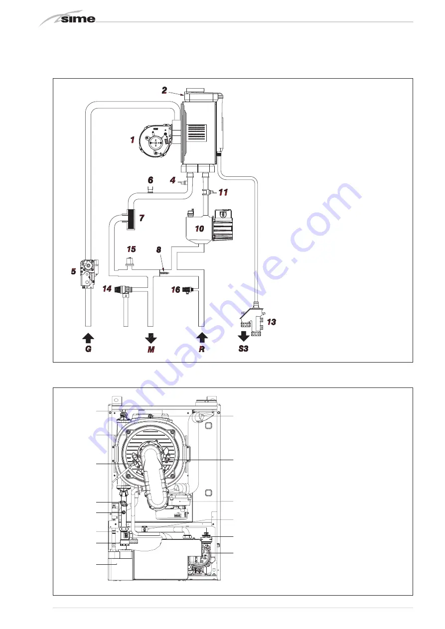 Sime murelle HE 35 R Installer'S Instructions Download Page 6