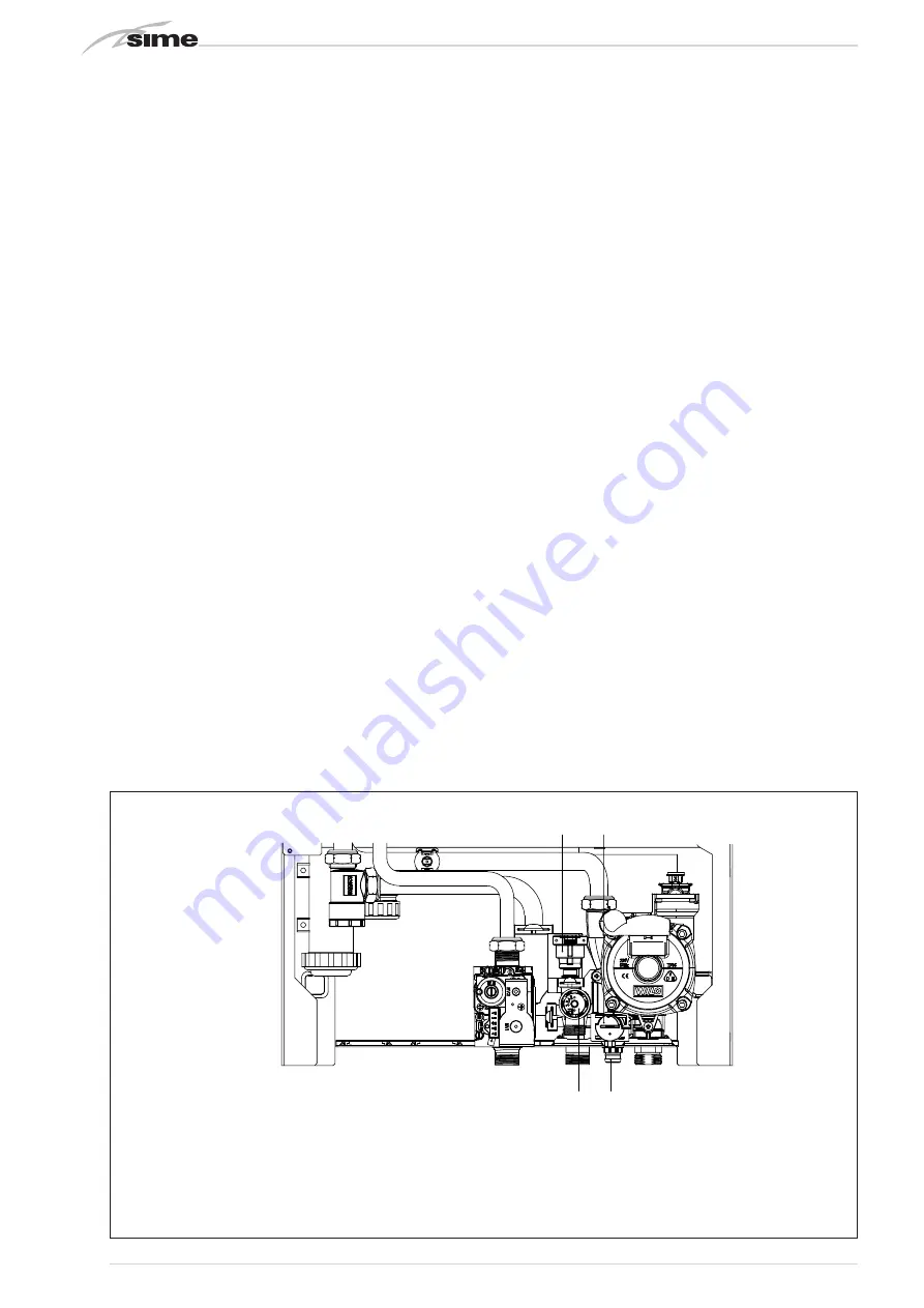 Sime murelle HE 35 R Installer'S Instructions Download Page 12