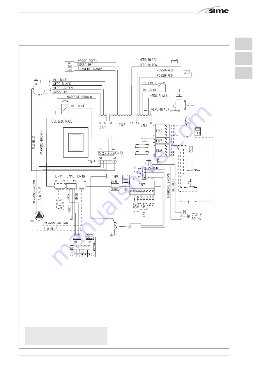 Sime murelle HE 35 R Installer'S Instructions Download Page 21