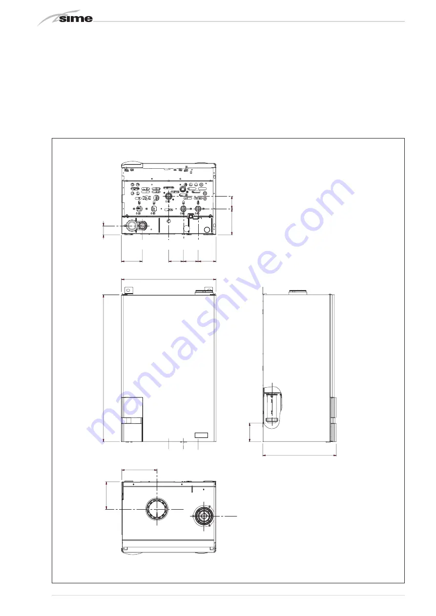 Sime murelle HE 35 R Installer'S Instructions Download Page 40