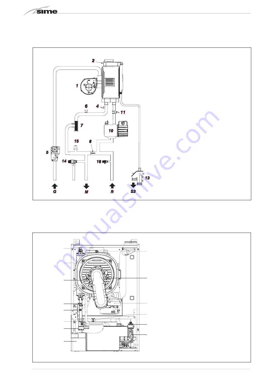 Sime murelle HE 35 R Installer'S Instructions Download Page 42