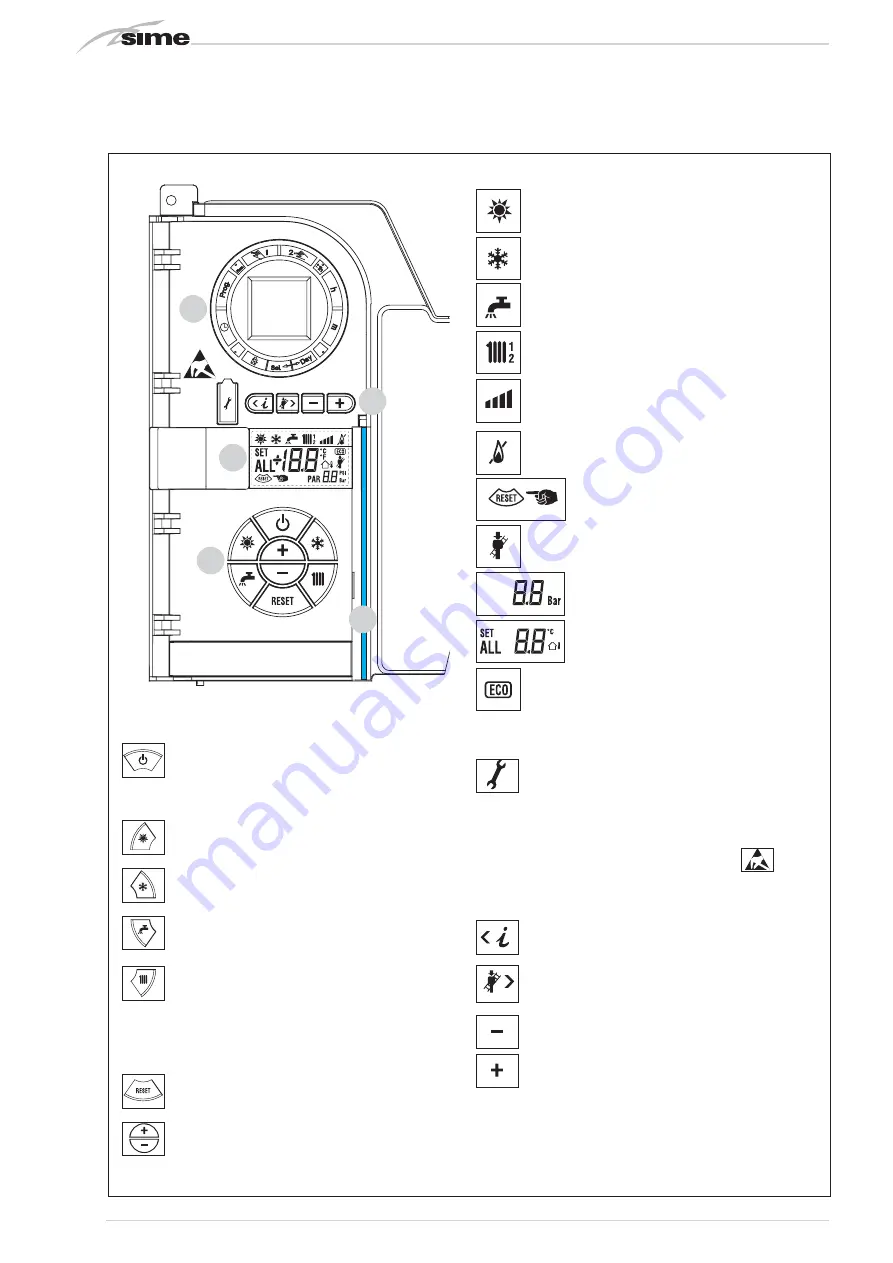 Sime murelle HE 35 R Installer'S Instructions Download Page 58