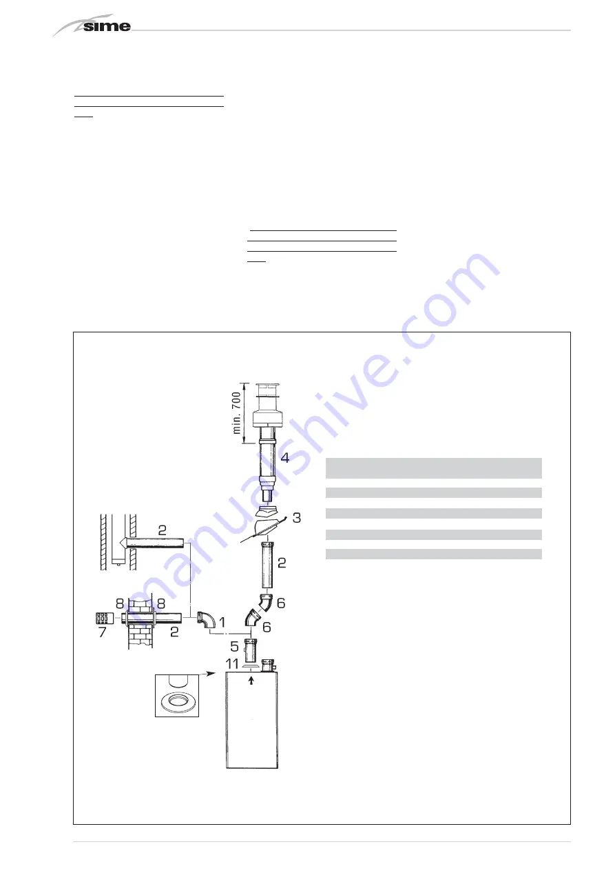 Sime murelle HE 35 R Installer'S Instructions Download Page 86