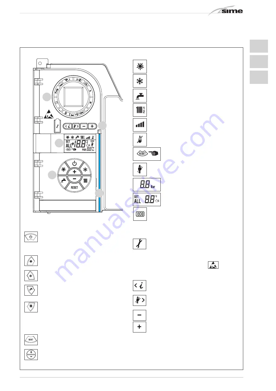 Sime MURELLE HE 70 R ErP Manual Download Page 75