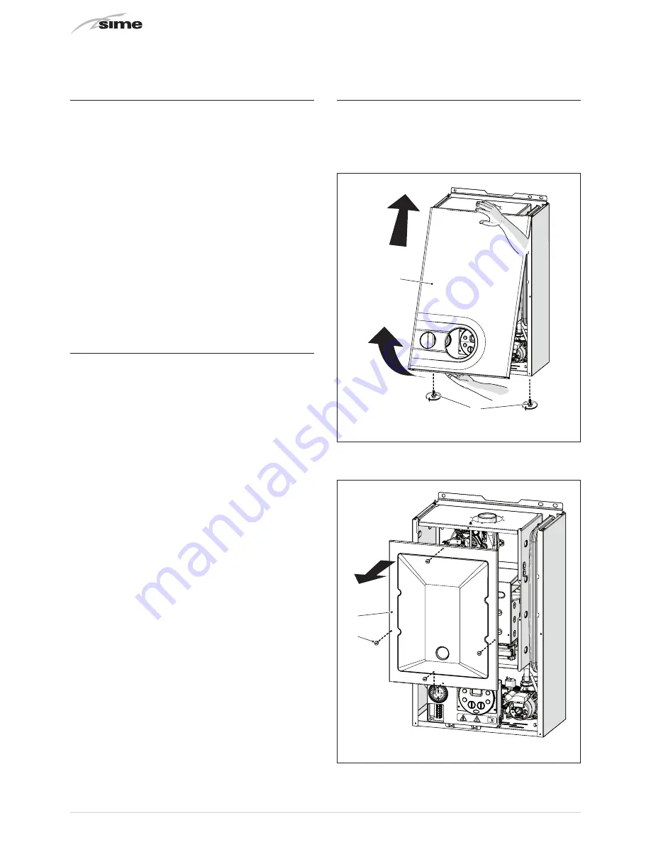 Sime Murelle Pro 25 LPG Use, Installation & Servicing Instructions Download Page 36