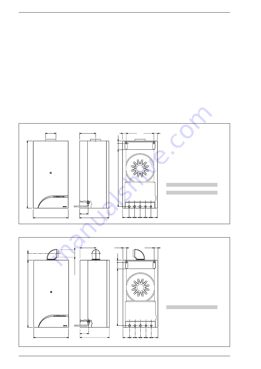 Sime Planet 25 BF Installer'S Instructions Download Page 5