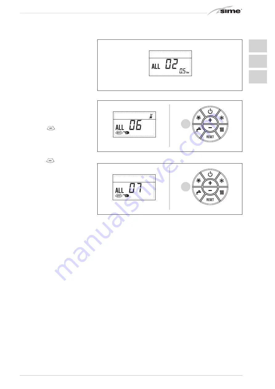 Sime RX 19 E Installer'S Instructions Download Page 61