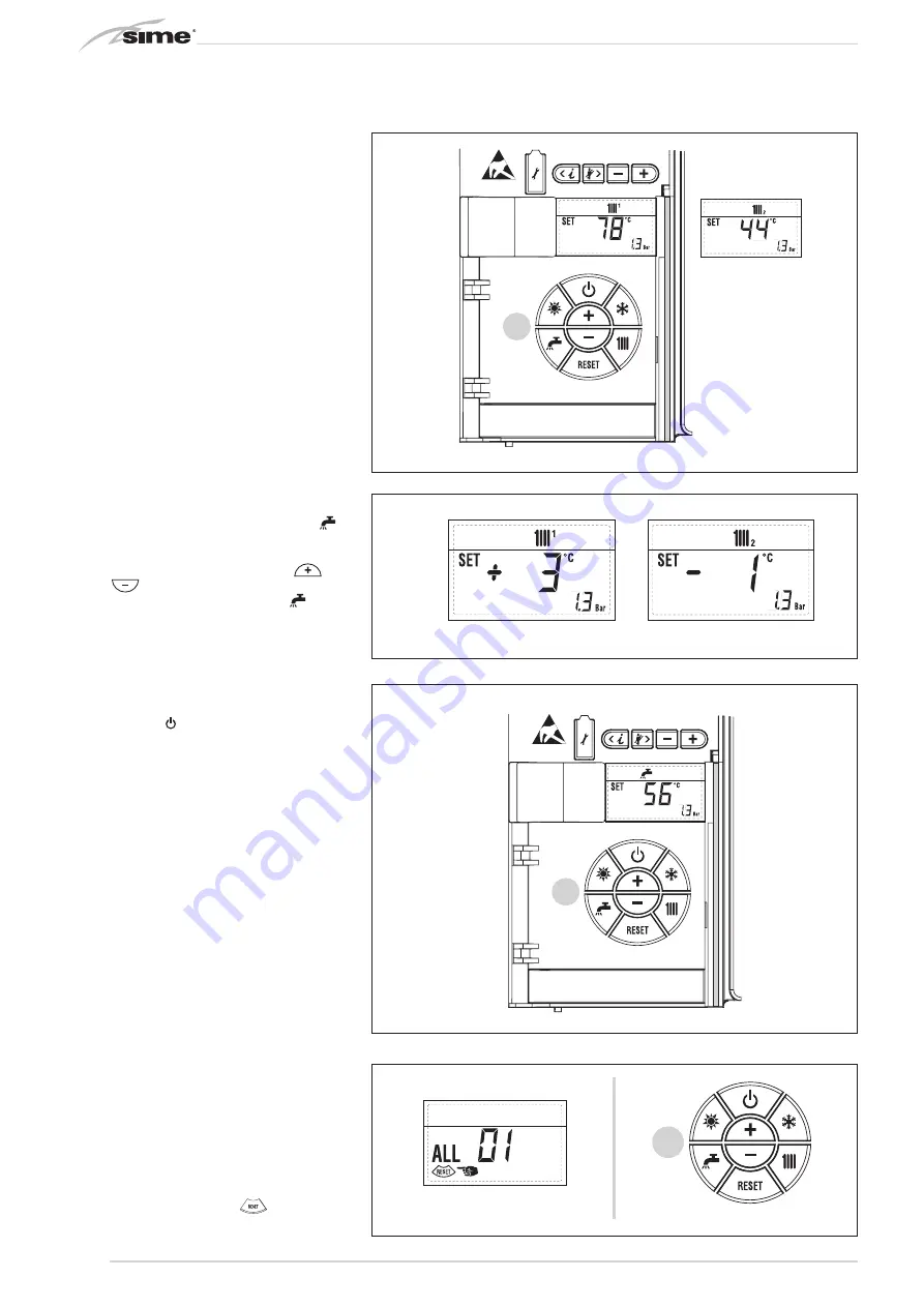 Sime RX 19 E Installer'S Instructions Download Page 90