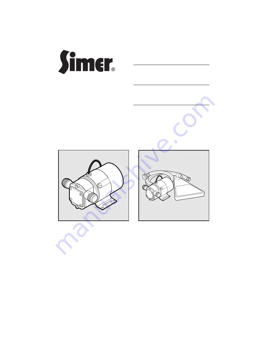 Simer Mini-Vac M40-01 Owner'S Manual Download Page 1