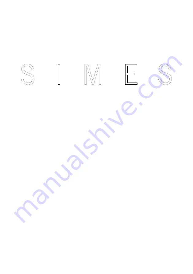 SIMES MEGAZIP Use And Maintenance Instruction Download Page 1