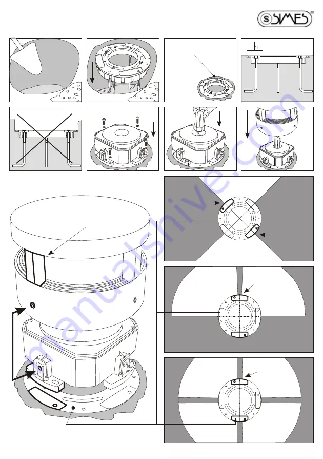 SIMES REEF Series General Mounting Instructions Download Page 1