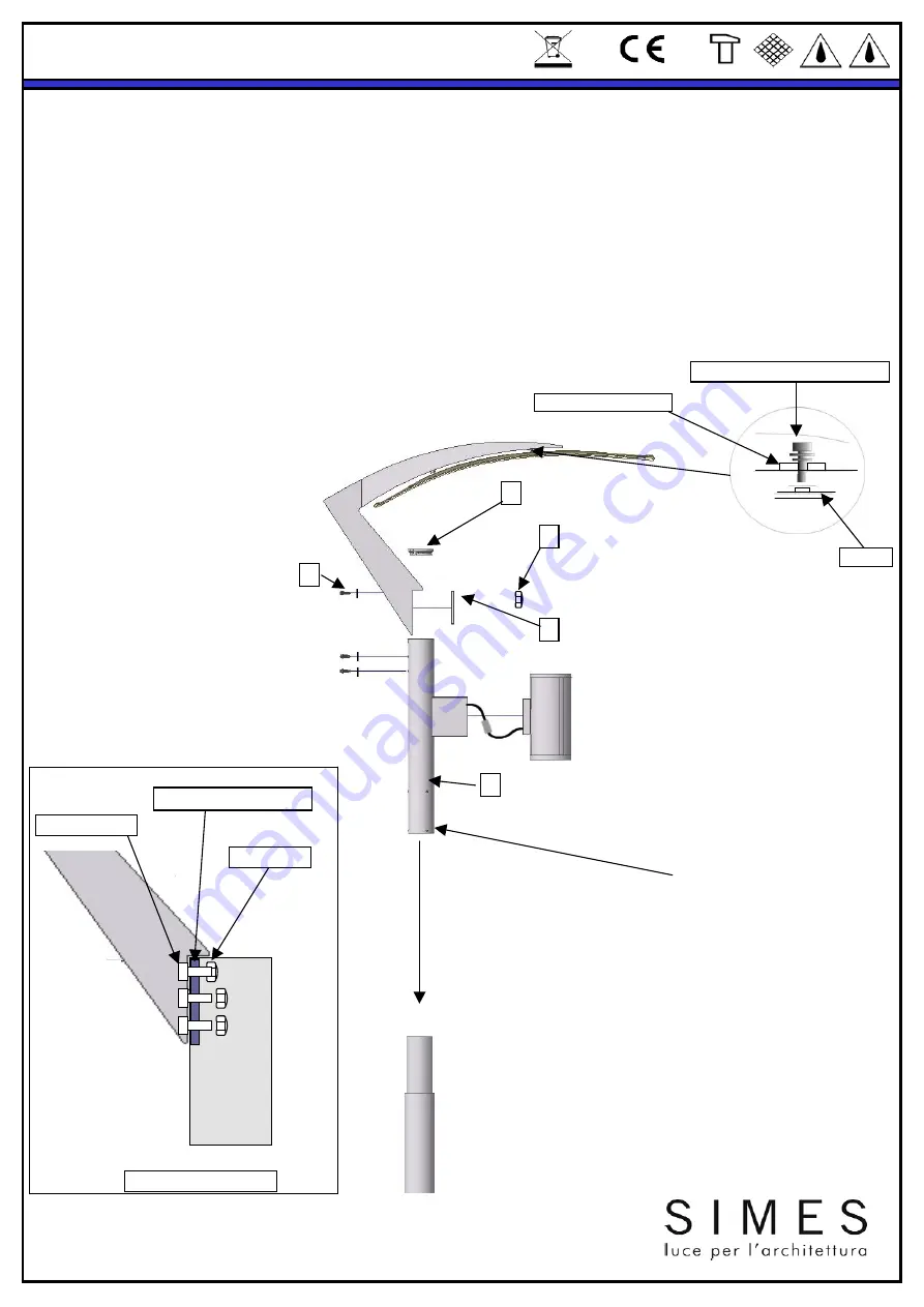 SIMES SLOT VELA S.2836 Скачать руководство пользователя страница 1