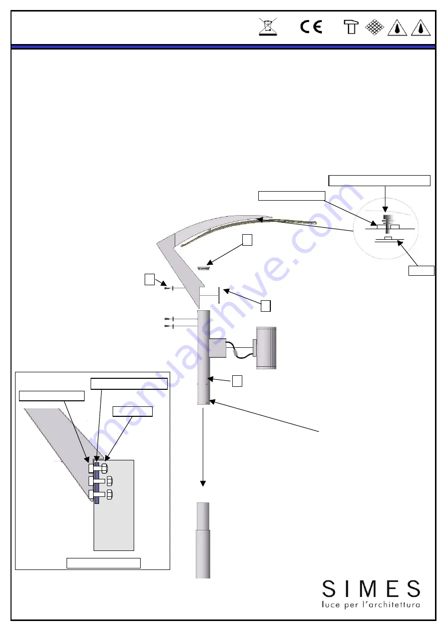 SIMES SLOT VELA S.2836 Скачать руководство пользователя страница 2