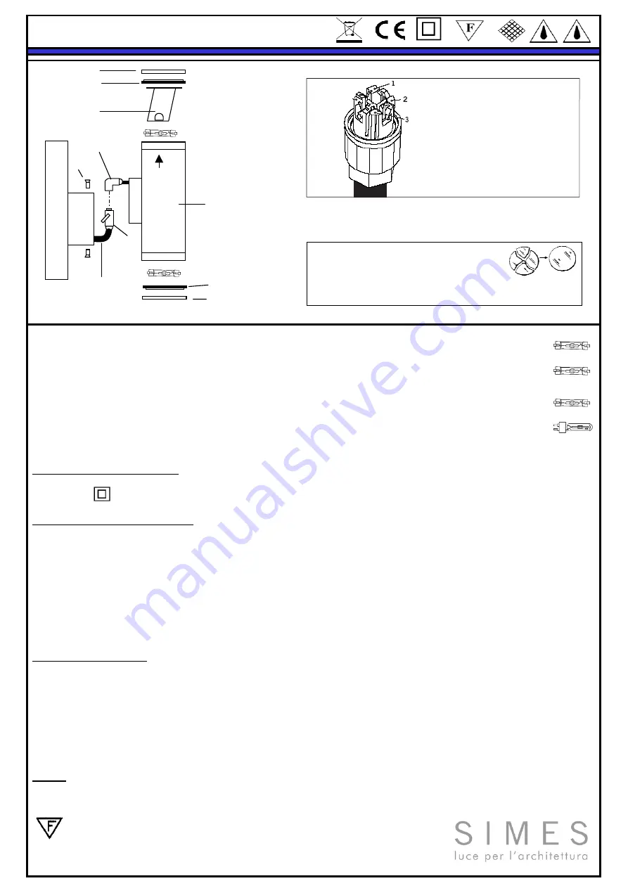 SIMES SLOT VELA S.2836 Скачать руководство пользователя страница 3