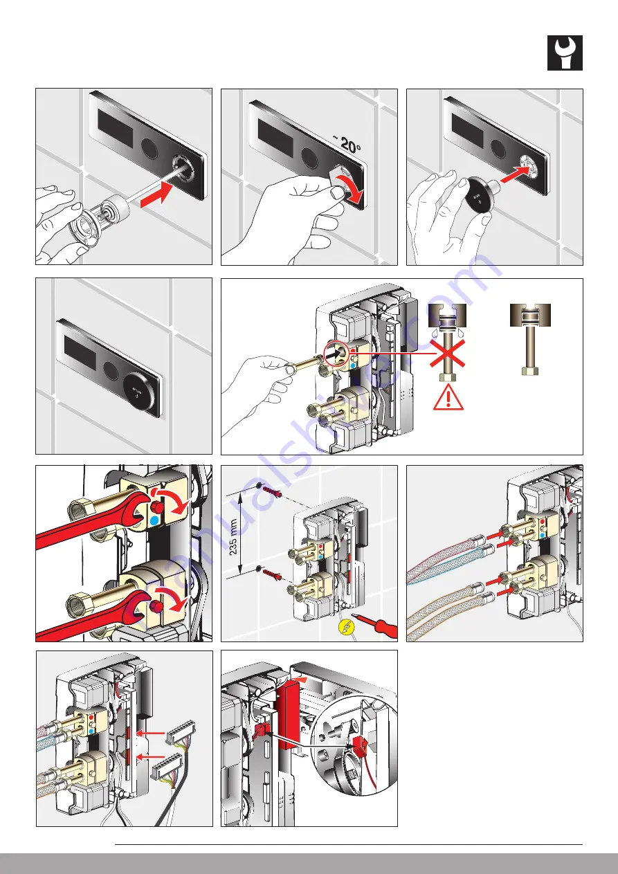 SIMILOR KUGLER arwa-twinprime tronic WI9.08654.100.000 General Installation Instructions Download Page 7