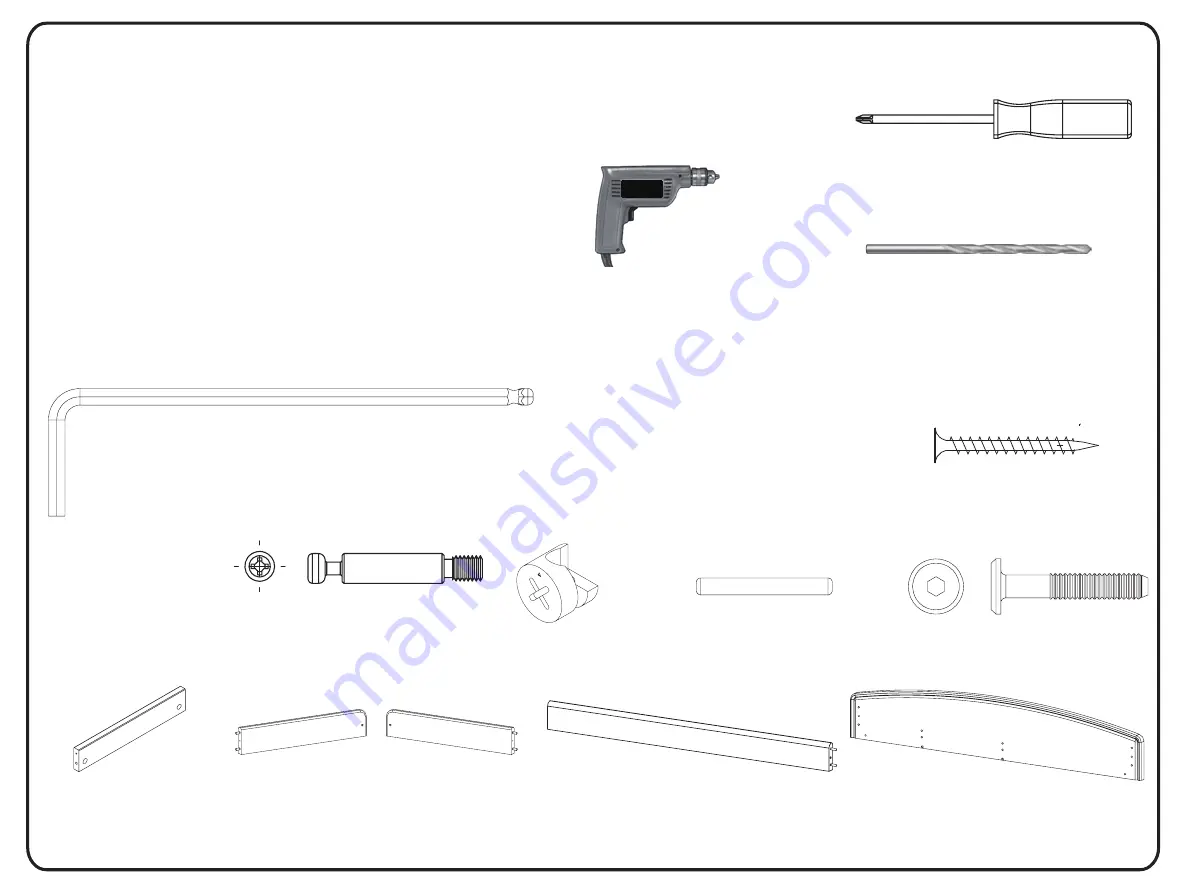 Simmons Juvenile Furniture Kingsley Assembly Instructions Manual Download Page 4