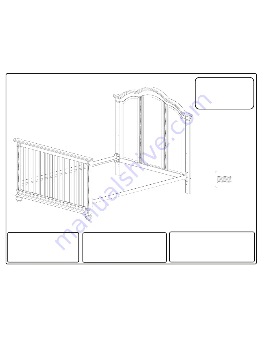 Simmons Kids CRIB 'N' MORE Assembly Instructions Manual Download Page 18