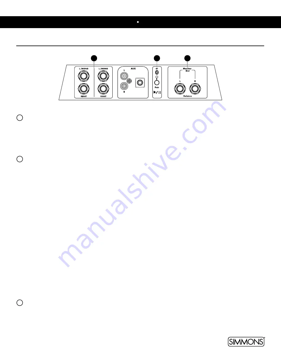 Simmons DA350 Owner'S Manual Download Page 10