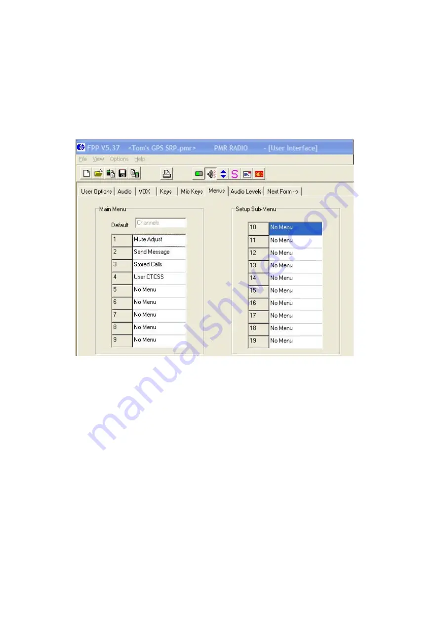 Simoco SRP9120 Generic Manuallines For The Programming Download Page 7