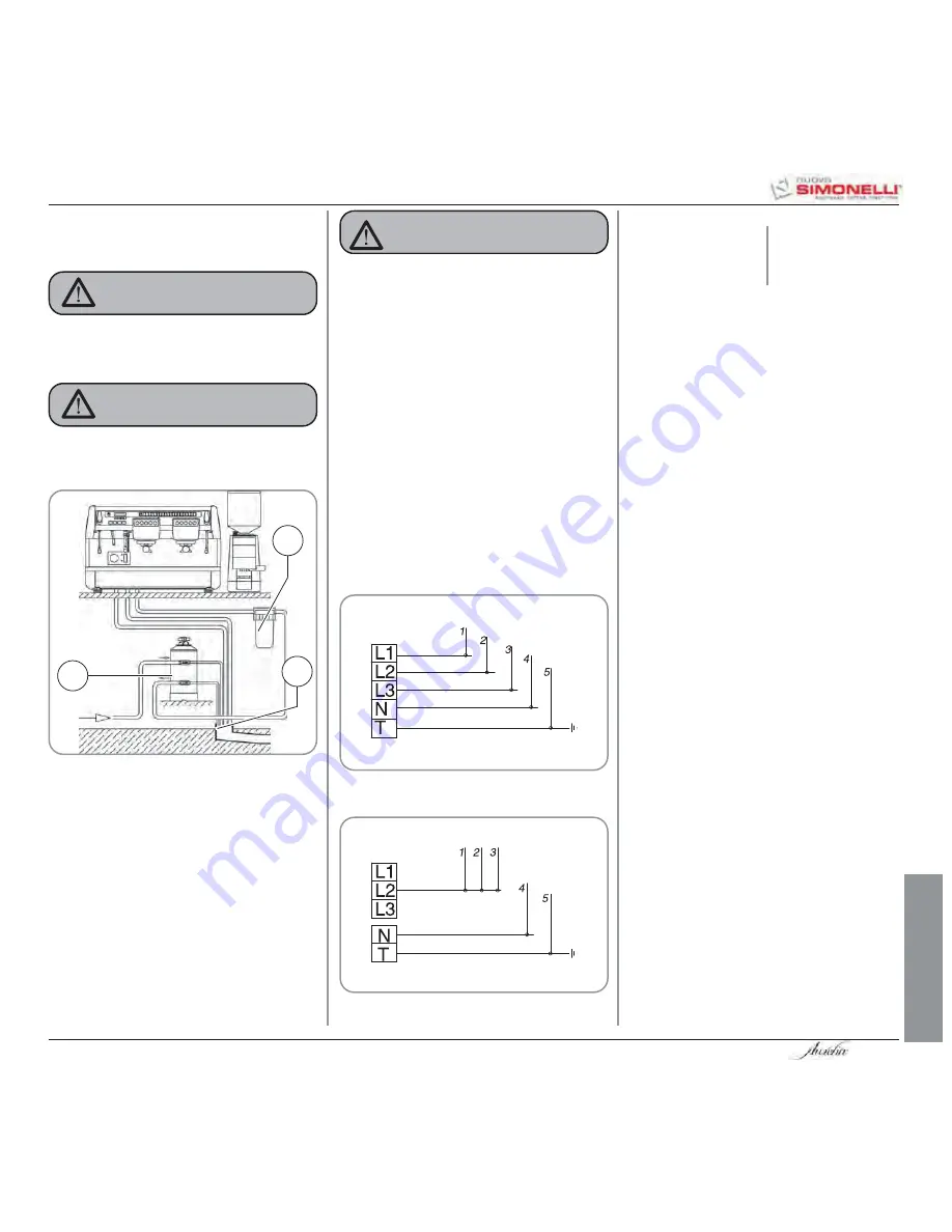 Simonelli Aurelia V User Handbook Manual Download Page 161