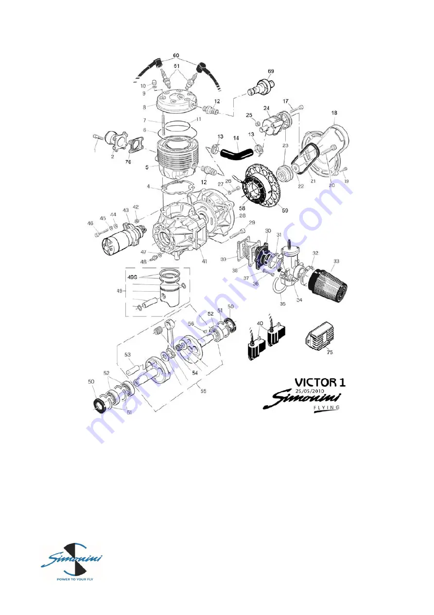 SIMONINI Victor 1 Plus Скачать руководство пользователя страница 4