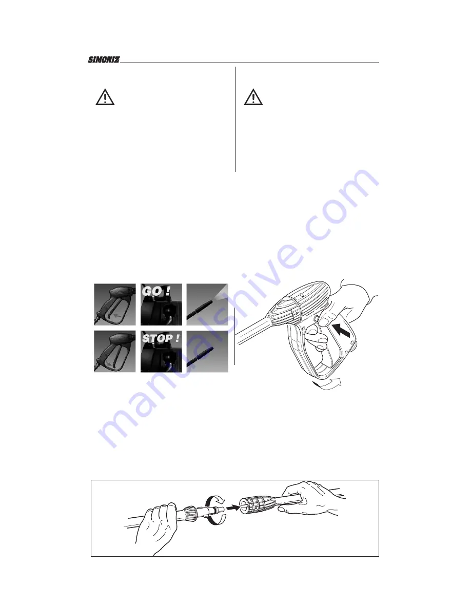 Simoniz SPD-220 Operator'S Manual Download Page 10