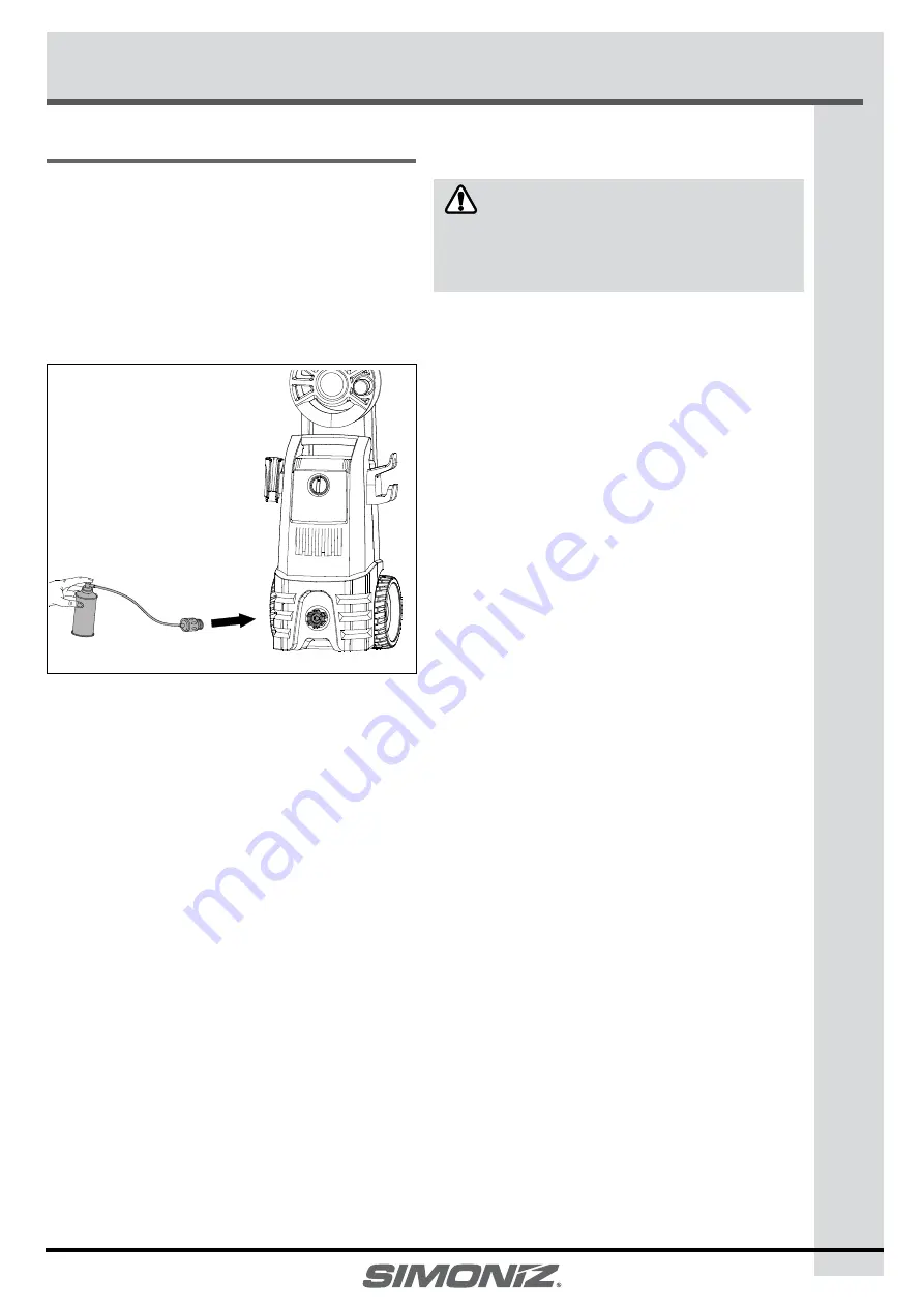 Simoniz VE08 Use And Care Manual Download Page 13