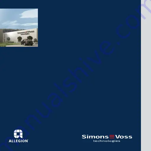 Simons Voss Technologies PinCode keypad Quick Manual Download Page 104