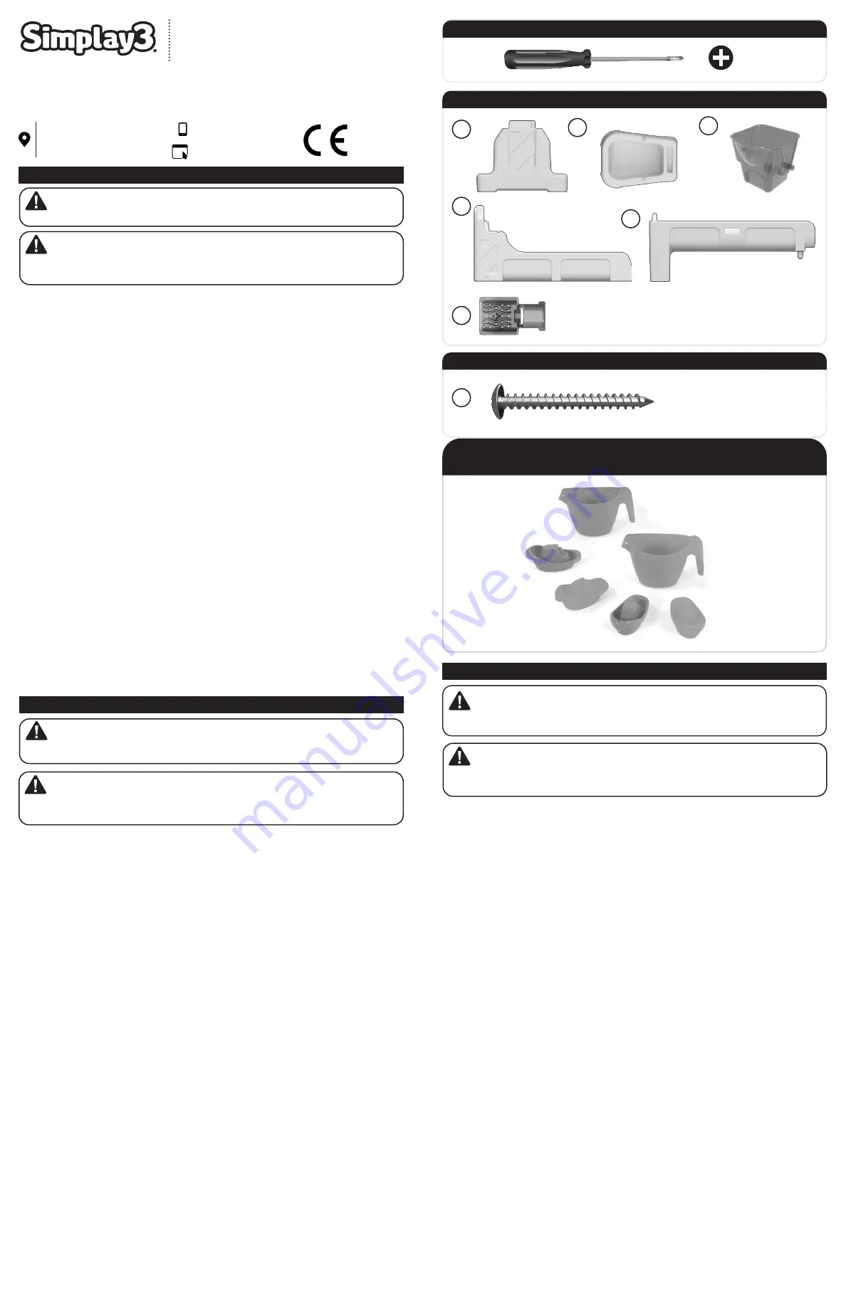 Simplay3 22019 Assembly Instructions Download Page 1