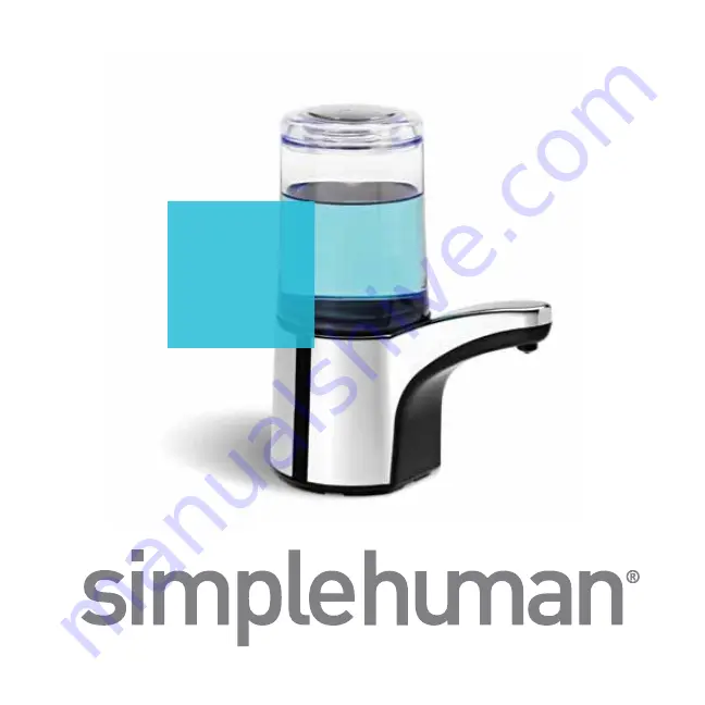 simplehuman ST1004 Скачать руководство пользователя страница 1