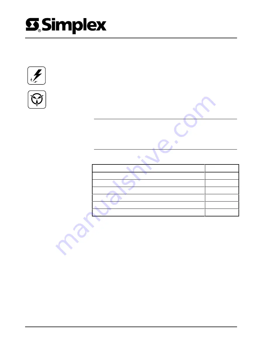 Simplex 4190-9006 Installation Instructions Manual Download Page 1