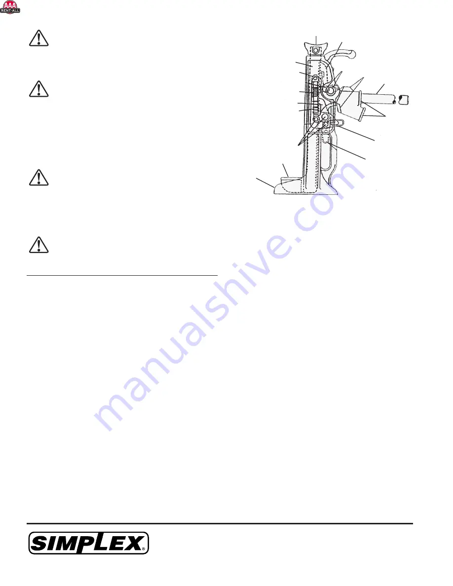 Simplex 87091 Operational Manual Download Page 24