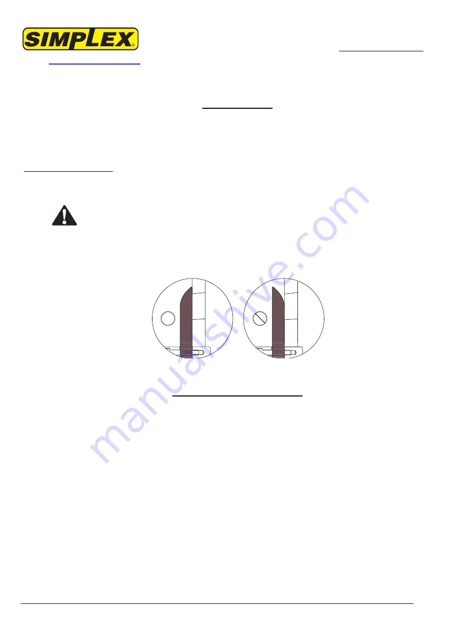 Simplex HCCS2375 Manual Download Page 4