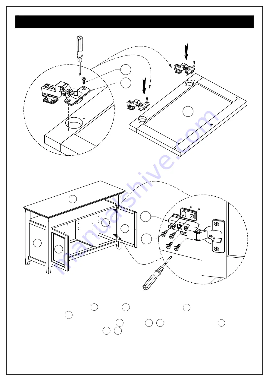 Simpli Home Amherst AXCAMH16-LGB Manual Download Page 16