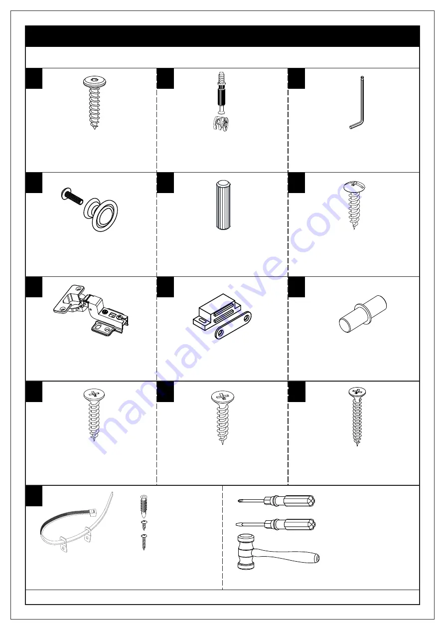 Simpli Home Amherst AXCRAMH16-HIC Manual Download Page 9