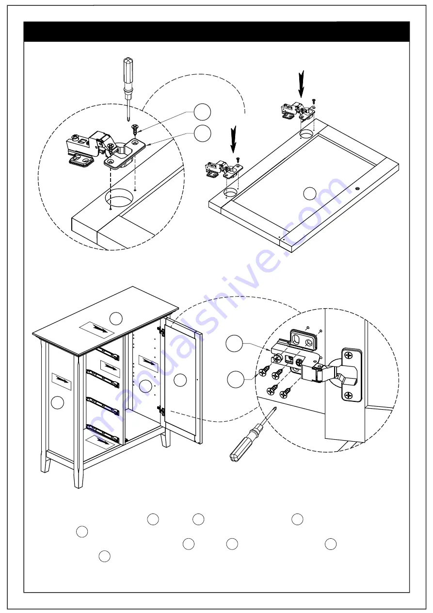 Simpli Home AMHERST INT-AXCAMH-MED-DAB Manual Download Page 14