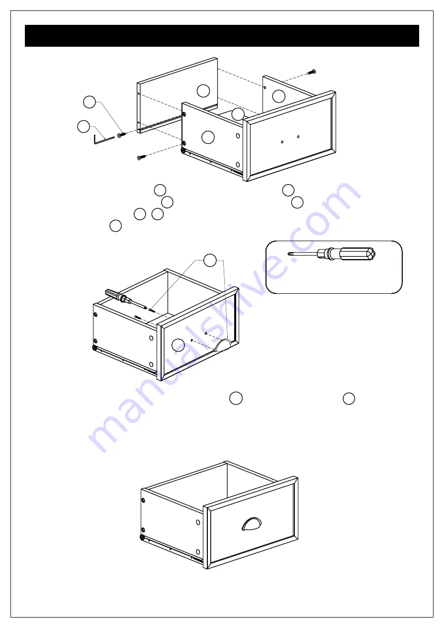 Simpli Home WyndenHall Brooklyn + Max AXCRED15-FG Assembly Instructions Manual Download Page 12