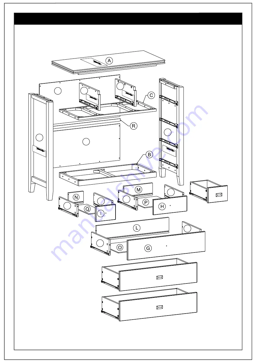 Simpli Home WyndenHall Brooklyn+Max CHEST OF DRAWERS AXCART45-W Скачать руководство пользователя страница 8