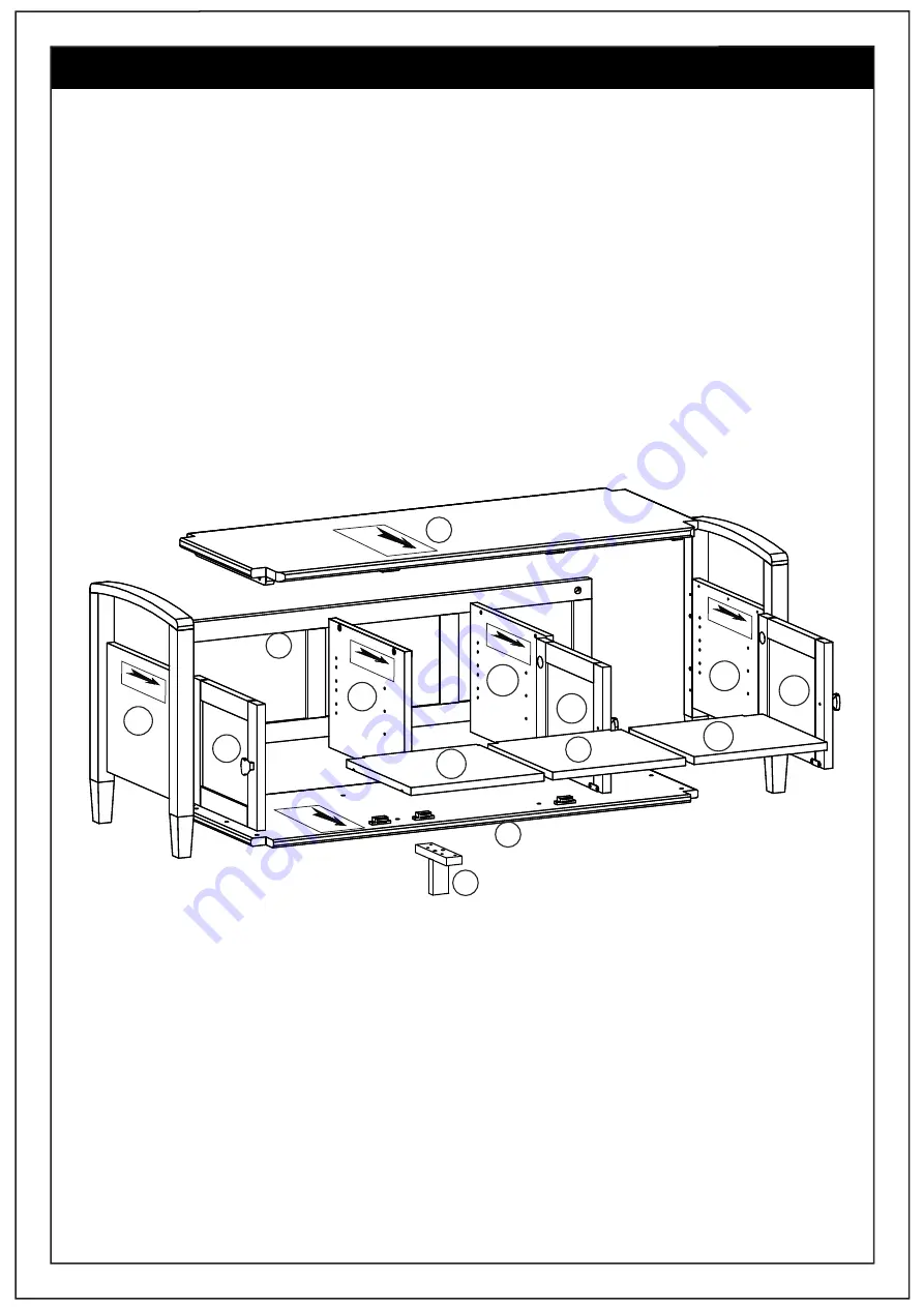 Simpli Home WyndenHall Brooklyn + max Warm Shaker Norfolk Entryway Storage Bench AXWSH006-BL Скачать руководство пользователя страница 7