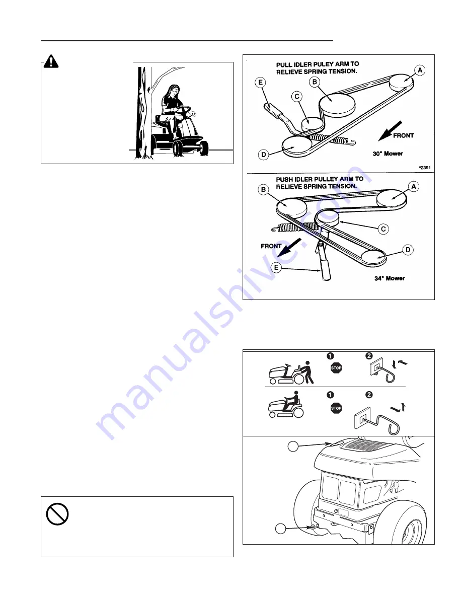 Simplicity 400 / 2400 Operator'S Manual Download Page 14