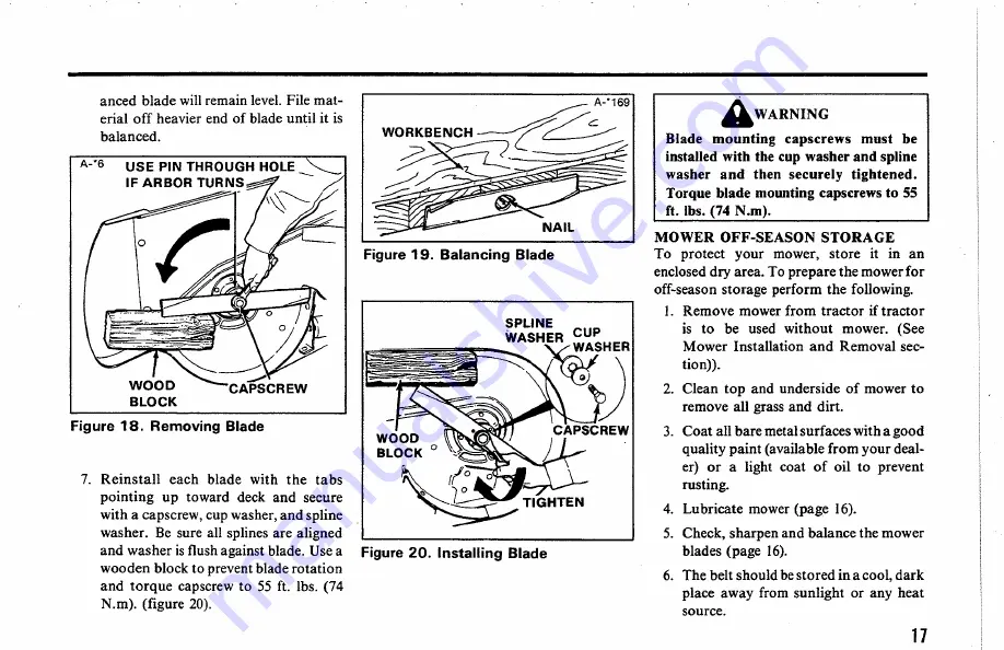 Simplicity 5216H Operator'S Manual Download Page 21