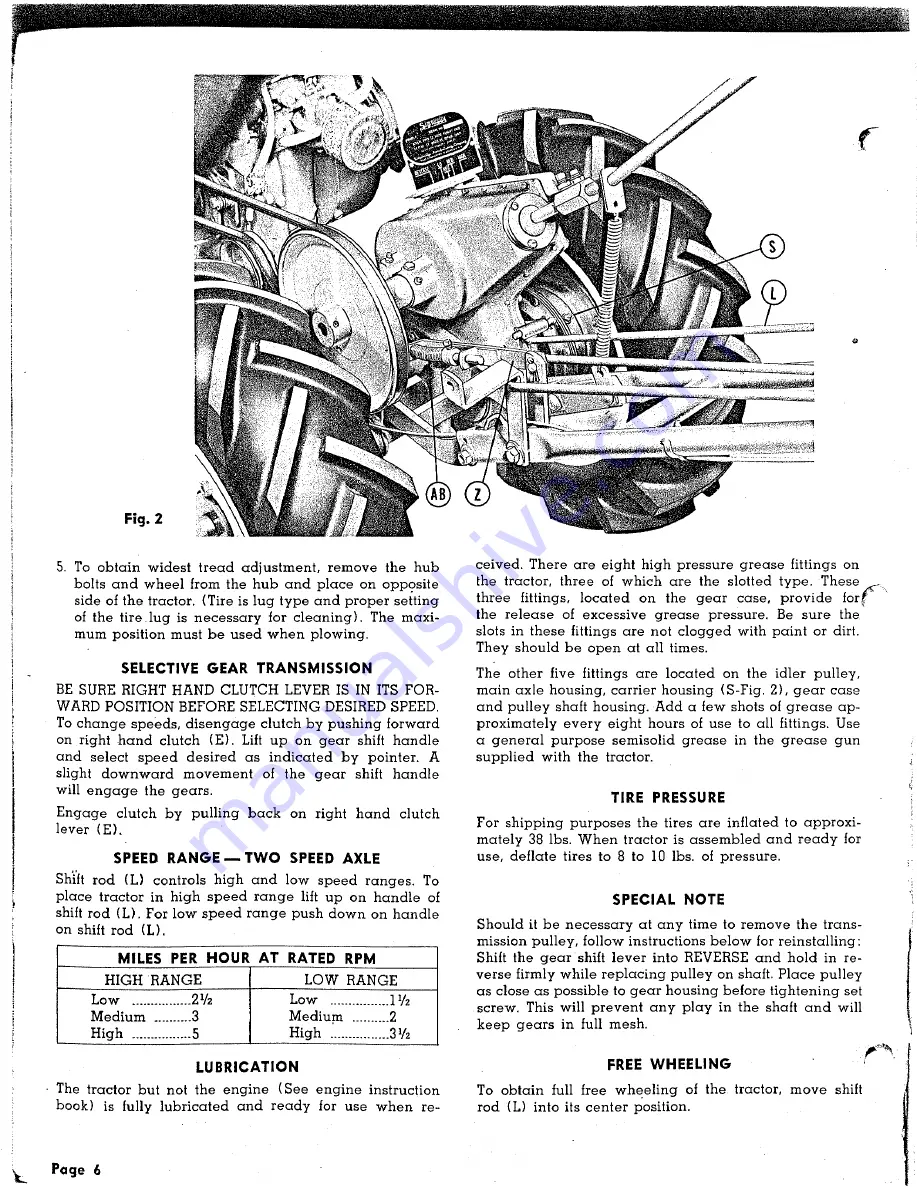 Simplicity 990116 Owner'S Manual Download Page 6