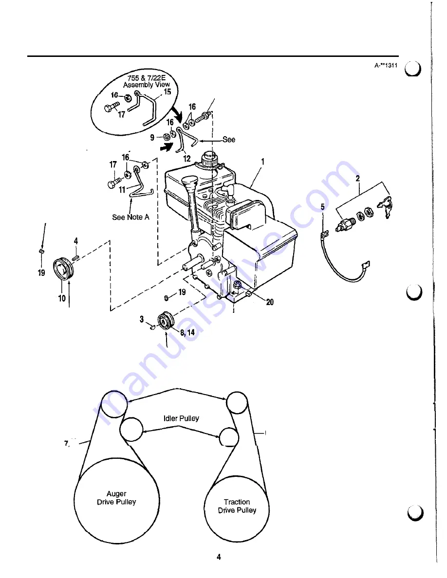 Simplicity Baker 1692615 Parts Manual Download Page 6