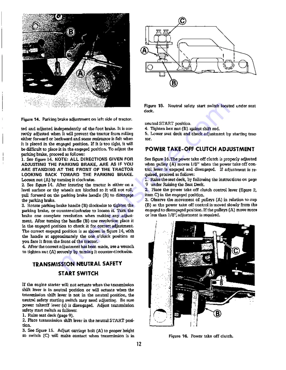 Simplicity Baron 3414S Owner'S Manual Download Page 14