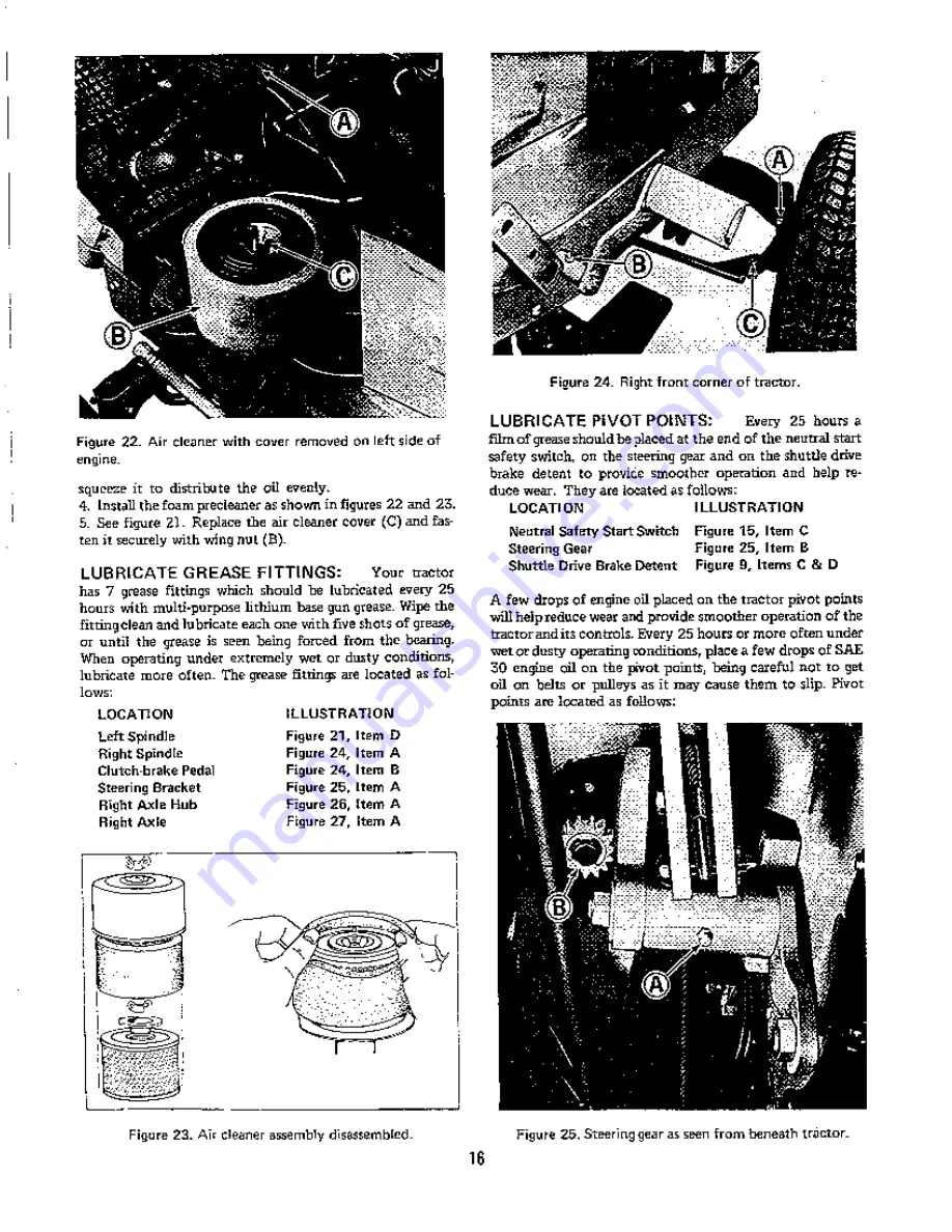 Simplicity Baron 3414S Owner'S Manual Download Page 18