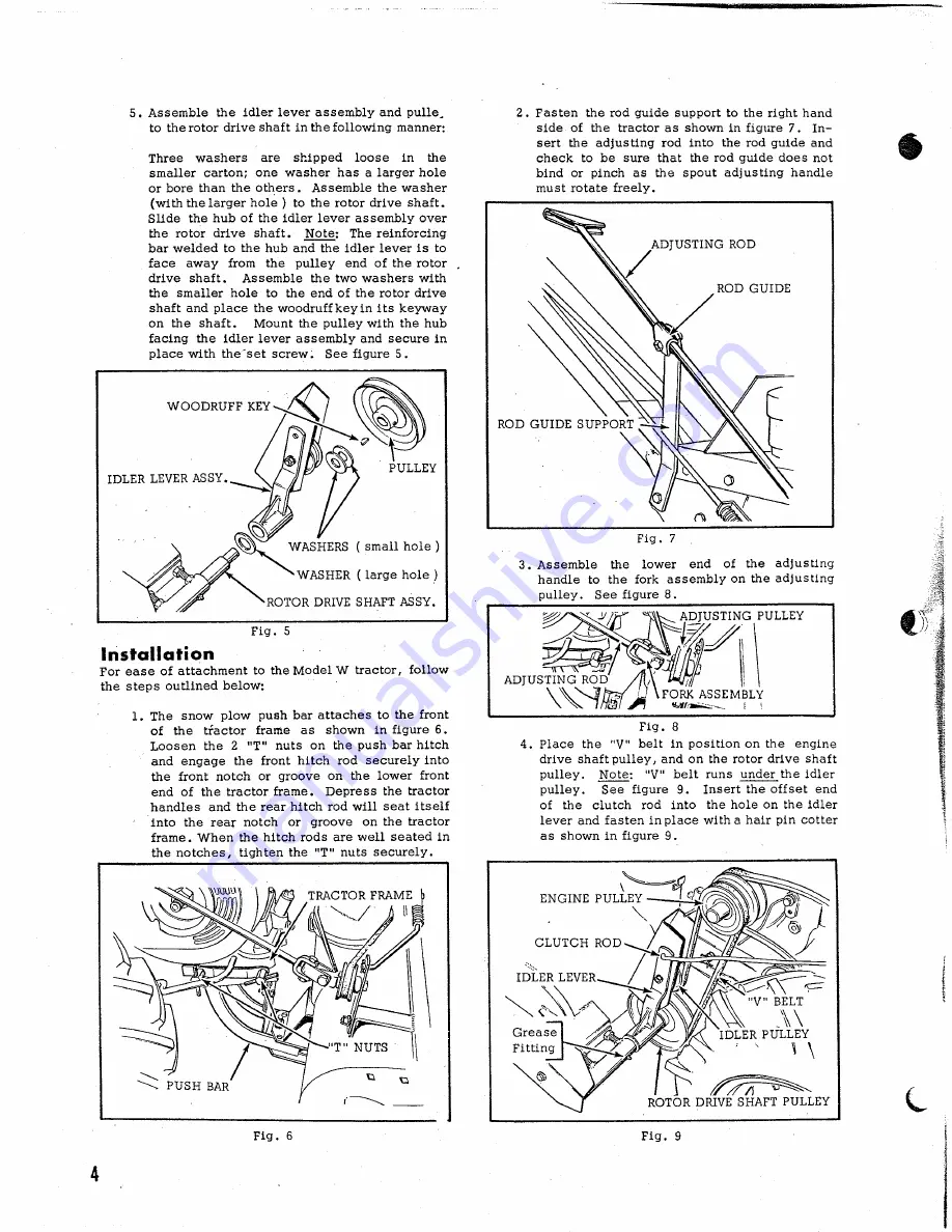 Simplicity TP 400 Instructions And Parts List Download Page 3