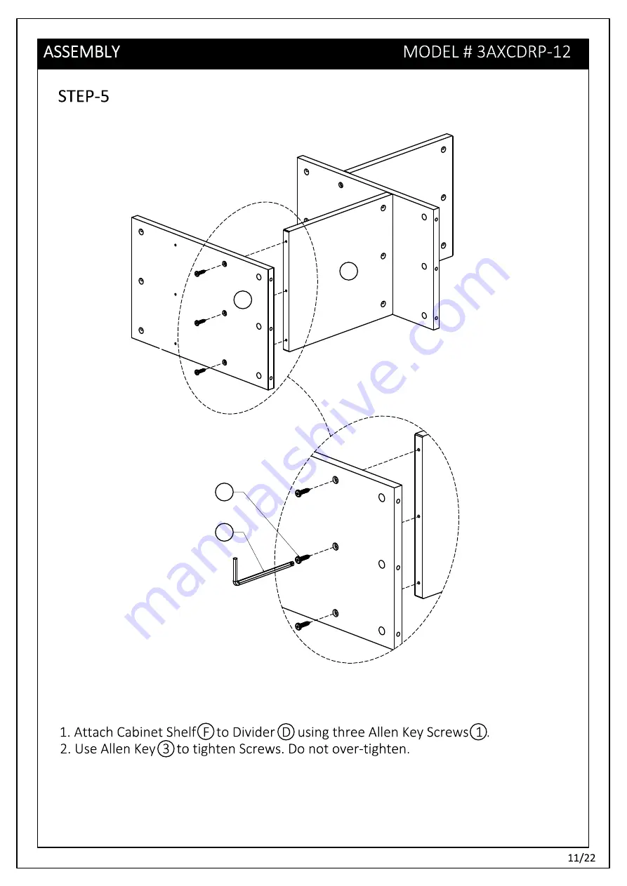 SIMPLIHOME Draper 3AXCDRP-12 Manual Download Page 11